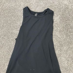 Black yogalicious tank